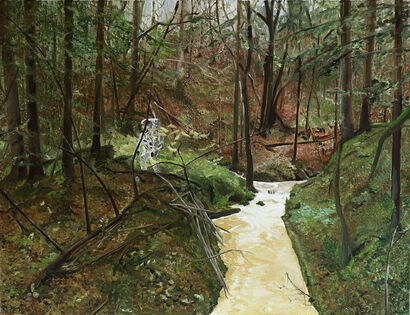 False Trail - a Paint Artowrk by Belaubre Yves